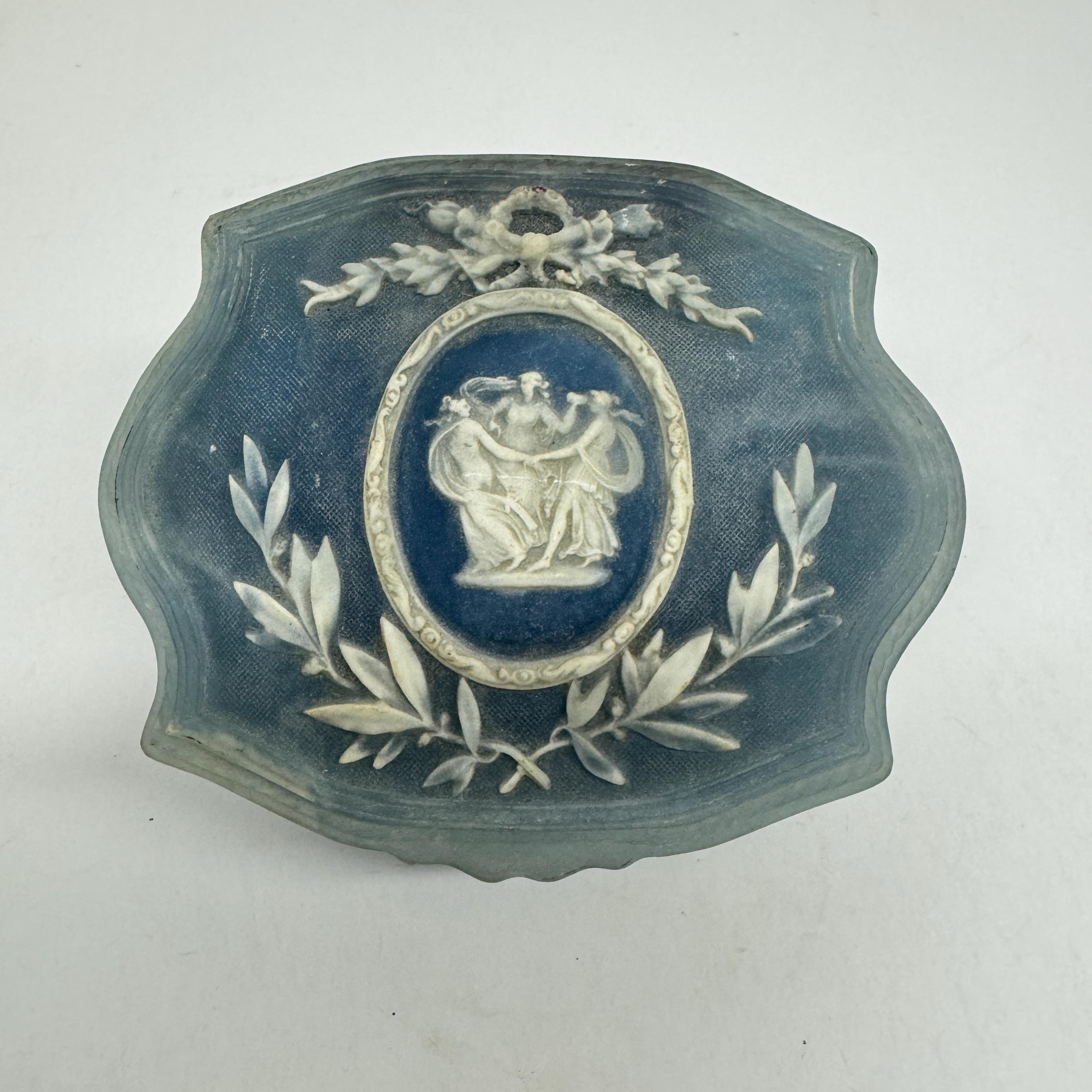 Blue Incolay Stone Box - Etsy