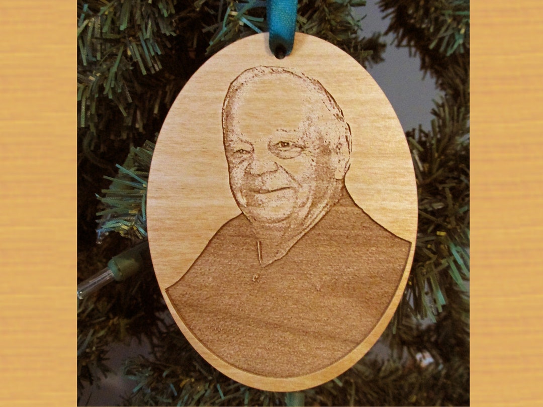 Memorial Photo Ornament Christmas Ornament for Loved Ones Personalized ...