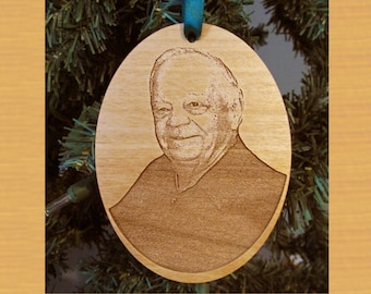 Memorial Photo Ornament - Christmas Ornament for Loved Ones - Personalized Photo Memorial Ornament