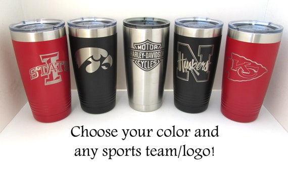 Colored Stainless Steel Tumbler 20 Oz Insulated Cup Powder Coated