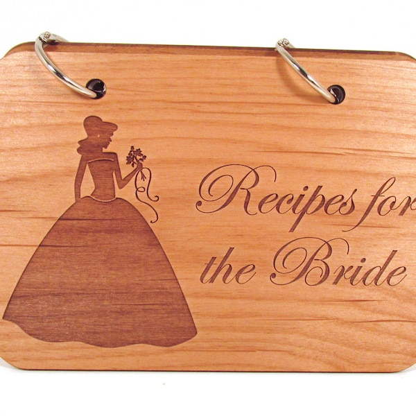 Recetario de boda - Recetas para la novia - Recetario para despedida de soltera