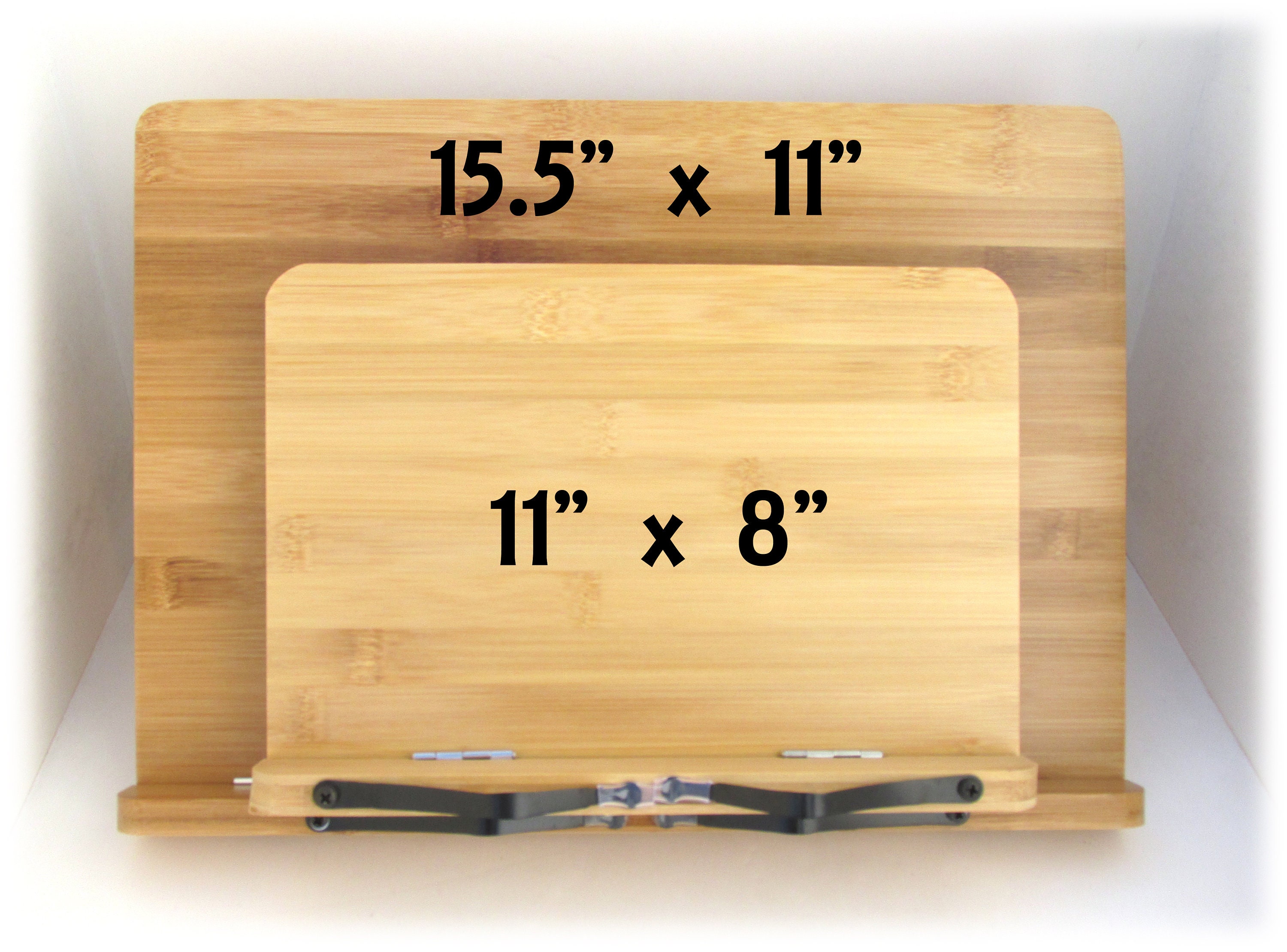 Personalized Cookbook Holder Engraved Bamboo Recipe Stand Etsy