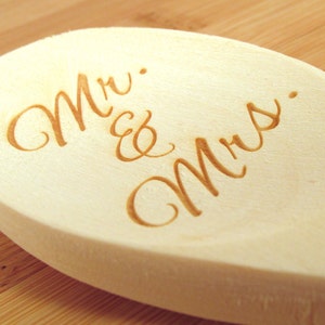 Personalized Wooden Spoon Engraved Custom Wooden Spoon 1 spoon image 2