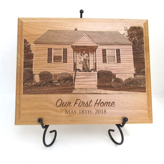 personalised House Warming Gift New Home Wooden First House Wedding LARGE