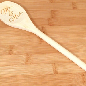 Personalized Wooden Spoon Engraved Custom Wooden Spoon 1 spoon image 4