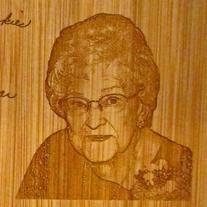 Add a Photo to your Bamboo Cutting Board