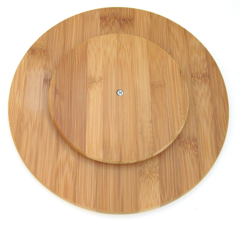 Personalized Lazy Susan Wedding Gift Kitchen Gift Bamboo Etsy