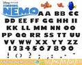 60+ Finding Nemo font SVG Bundle Layered Items, Nemo TTF Font Cricut, Silhouette Clipart Cut File, Vector Cut File, Instant Download