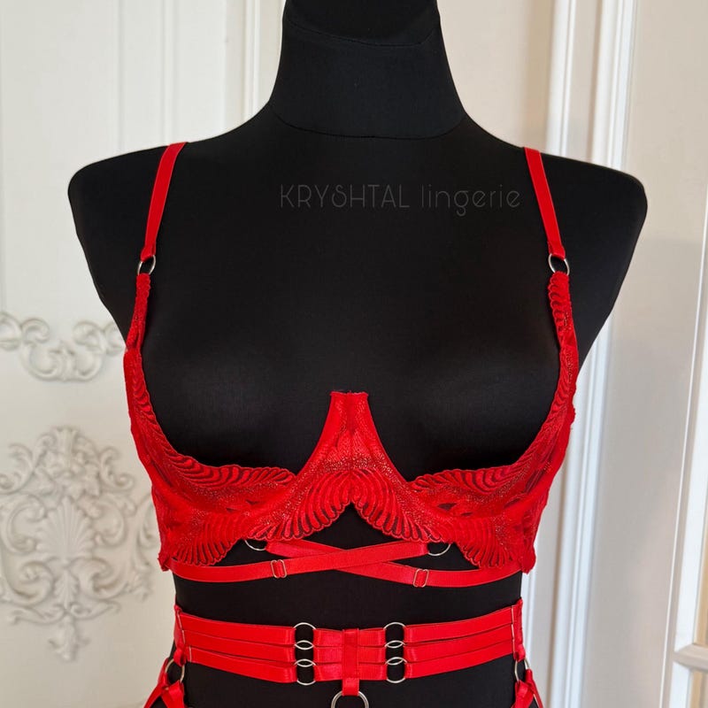 Open Cup Shelf Bra - Etsy