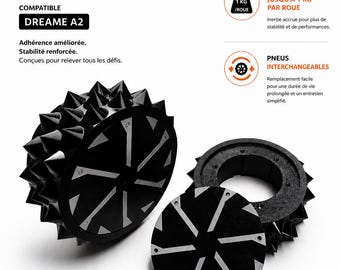 SuperSpyke Dreame A2 Wheels