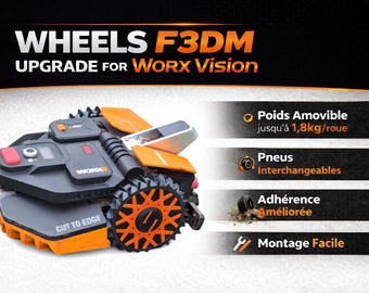 Worx Vision SuperGrip Weighted Wheels