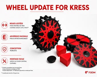 Kress SuperGrip/SuperSpyke Weighted Wheels
