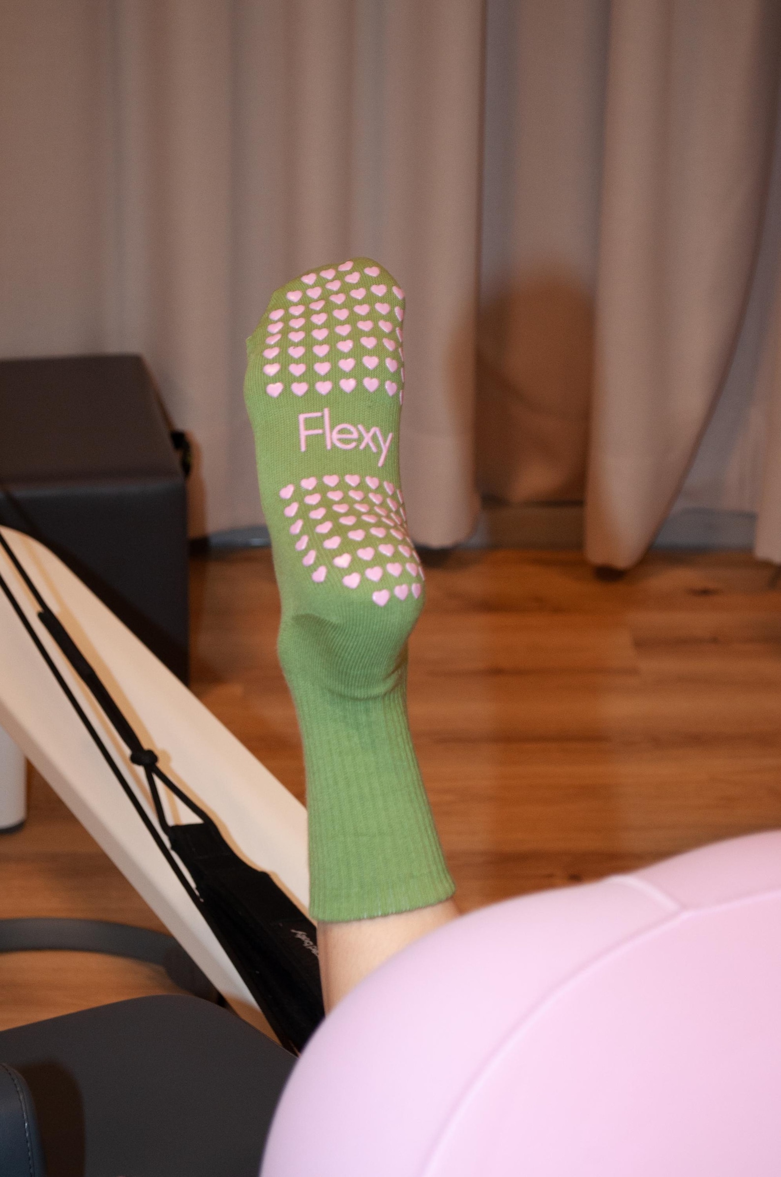 Chaussettes de pilates matcha aperçu 2