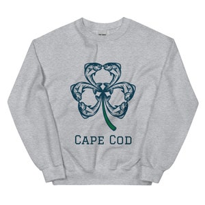 Fish Shamrock Unisex Sweatshirt - Cape Cod