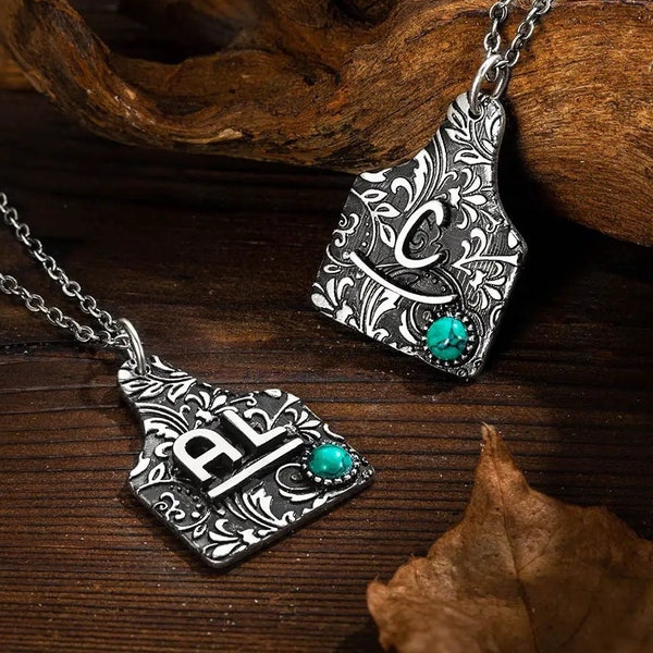 Custom Engraved Cattle Tag Etsy