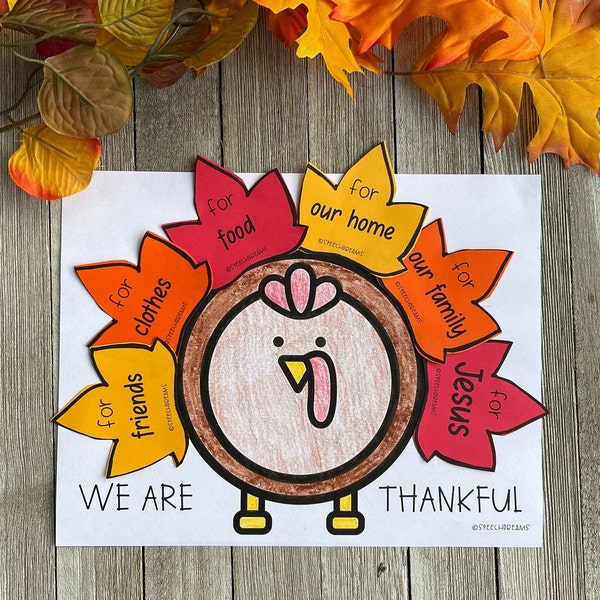 Bible crafts for thanksgiving