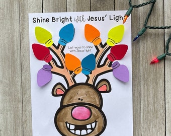 Reindeer Bible Craft for Kids that Celebrates the True Spirit of Christmas Through Creativity and Reflection