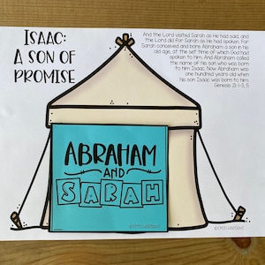 Abraham and Sarah Bible Craft for Kids image 3