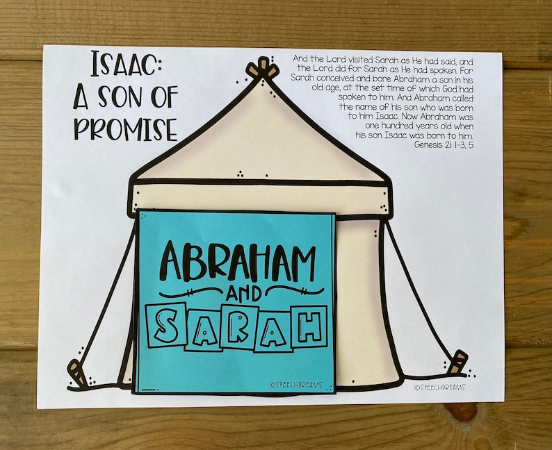 Abraham and Sarah Bible Craft for Kids image 3