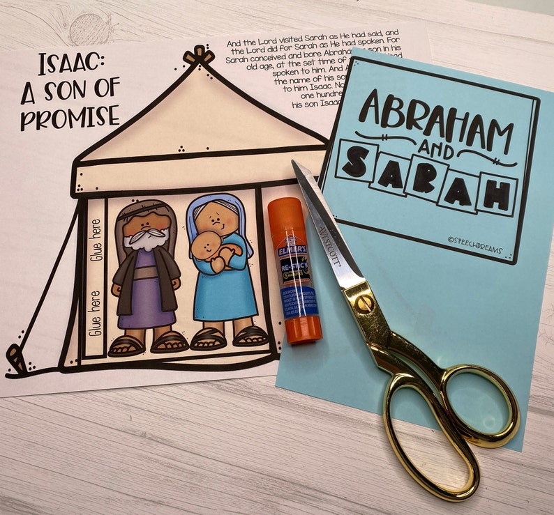 Abraham and Sarah Bible Craft for Kids image 2