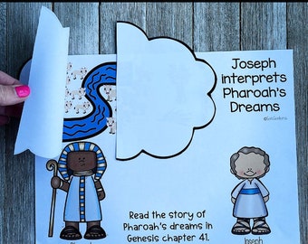 Joseph and Pharaohs Dreams Bible Craft  | Sunday School