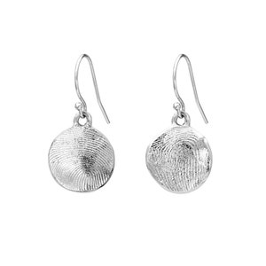 Loveprint Sterling Silver Earrings