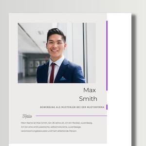 Solicitud profesional: CV, hoja de presentación y carta de presentación para alumnos y estudiantes. Diseño moderno en color beige y gris claro. Creado con Canva.