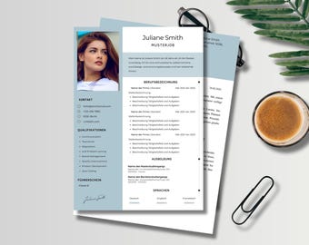 Application template, CV template, Canva modern CV, cover letter, attachments, cover page, letter of motivation