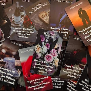 Lecture d'Oracles d'amour - Lecture de cartes simples d'amour/relation/vie amoureuse