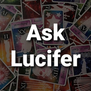 Demandez à Lucifer - Lecture/message des cartes de tarot des divinités - Quel message Lucifer a-t-il pour vous ?