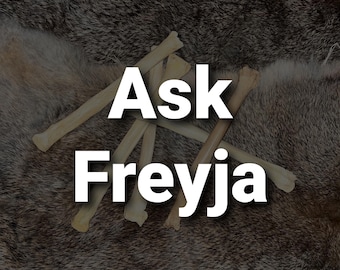Ask Freyja - Bone Throwing Divination - Yes or No Questions Only (Osteomancy)