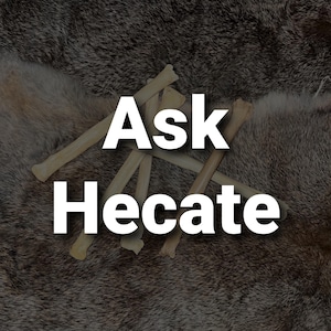 Ask Hecate - Divination par jet d'os - Oui ou non uniquement (Ostéomanie)