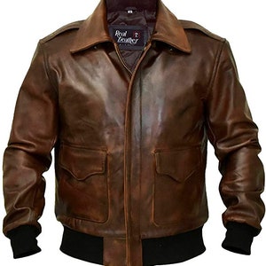 A2 Leather Jacket - Etsy A2 Leather Jacket - Etsy