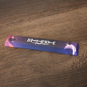 Deathnote Spacebar Keycap | Light & L Anime Design