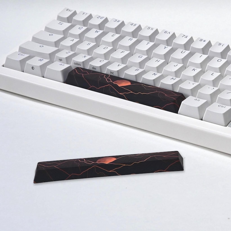 Keyboard Keycaps Sunset - Etsy