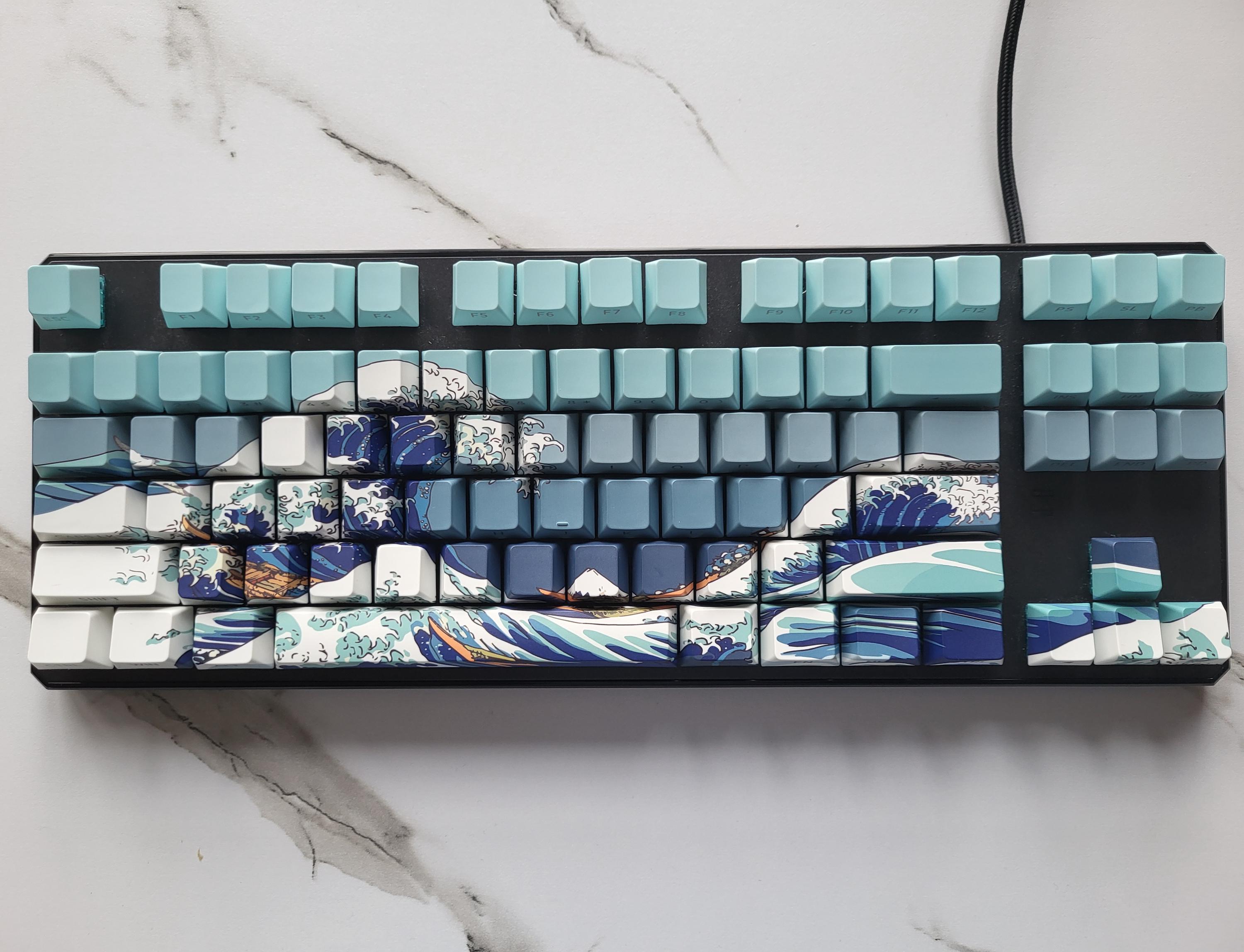 Ocean Themed Keyboard - Etsy