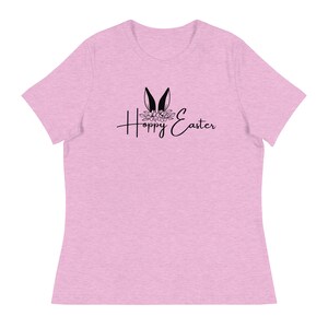 Frauen T-Shirt lässig: OSTERN, Hoppy Easter, Bunny
