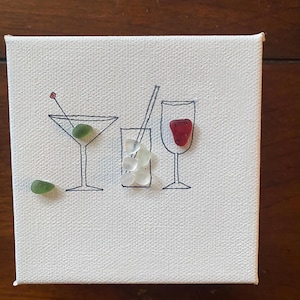 Sea glass drinks