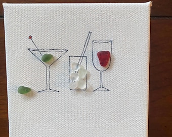 Sea glass drinks