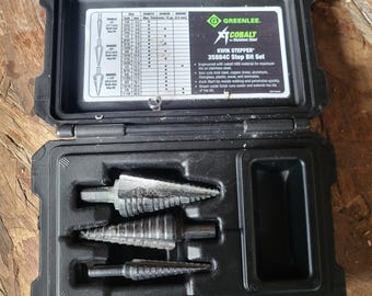 Greenlee XT Cobalt Step Bit Set (35884C)