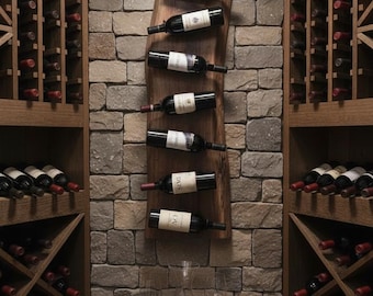 CUSTOM Wine Rack (Vertical or Horizontal)- Live Edge Harwoods