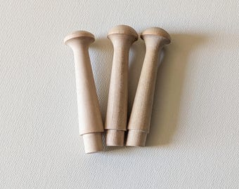 Peg Rail Peg for DIY Peg Shelf Home Decor Bulk Peg Custom Colored Shelf Peg Dowel with Screw for Easy Project Handmade Shelf for DIYer Peg
