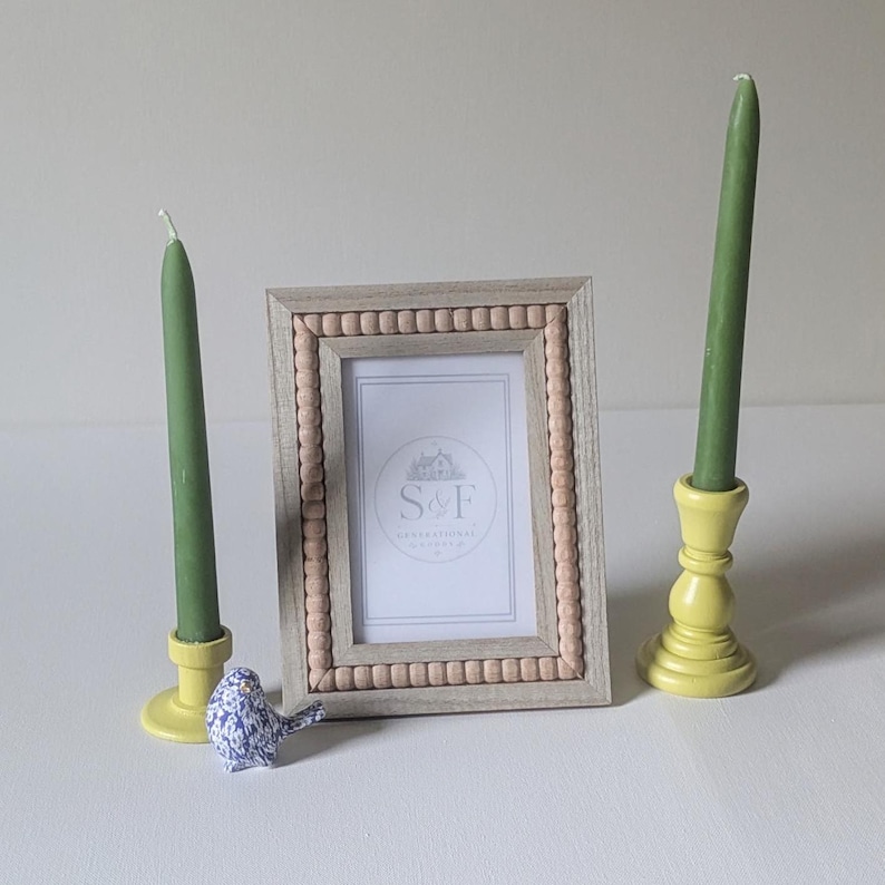 Boho picture frame for home decor picture frame