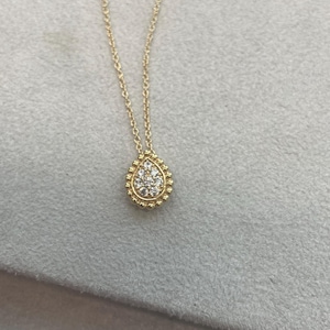 Collier à pendentif grappe en argent sterling avec pierres CZ de haute qualité de qualité 7-A