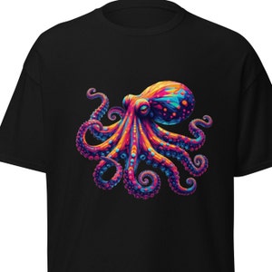 Psychedelic Octopus Unisex classic tee