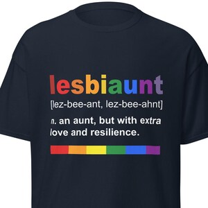 Best Lesbian Aunt Gift - LESBIAUNT - Unisex classic tee