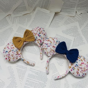 MADE TO ORDER Crochet Mouse Ears