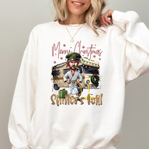 Merry Christmas Shitters Full Sweatshirt, Christmas Sweatshirt, Holiday Sweatshirt, Christmas Gift