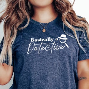 True Crime Comfort Colors Shirt: Basically A Detective Outfit