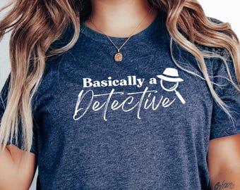 True Crime Comfort Colors Shirt: Basically A Detective Outfit